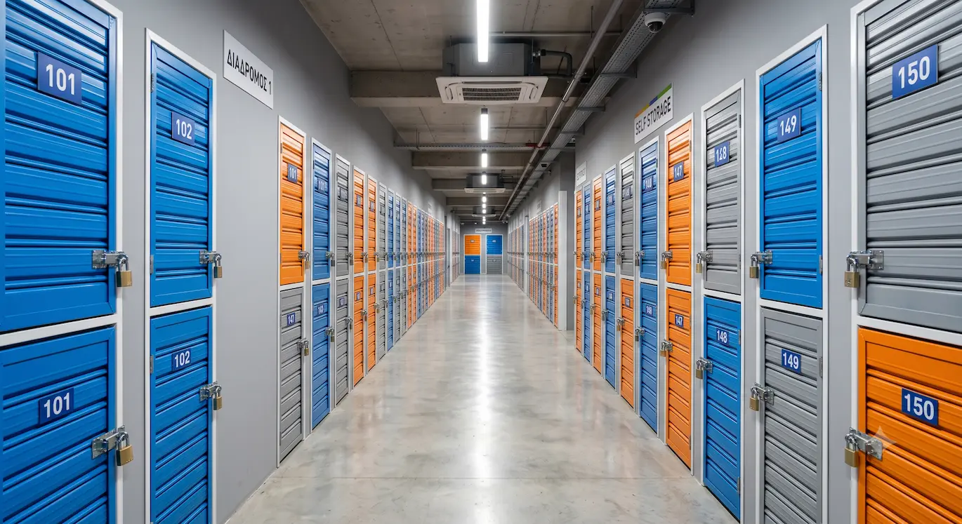 Χώρος αποθηκών Self Storages στο Μαρούσι